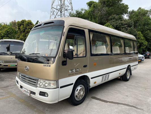 Qualität  King Long Second Hand Mini Bus 23 Seats Coaster Model Left Hand Drive usine