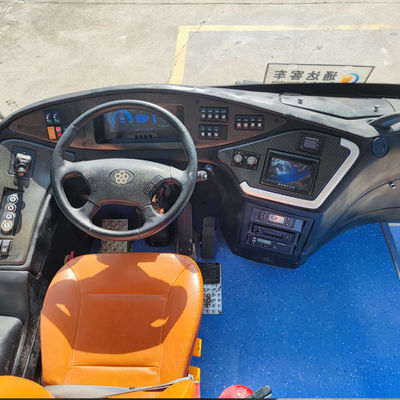 Guangtong Gebraucht-Elektrobus 46-Sitzer Gebraucht-Reisebus im Dezember 2017 produziert