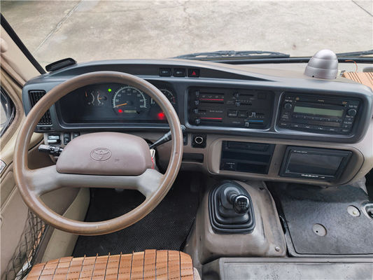 Toyota Diesel Second Hand Luxusbus 23 Sitzplätze Achterbahn-Serie