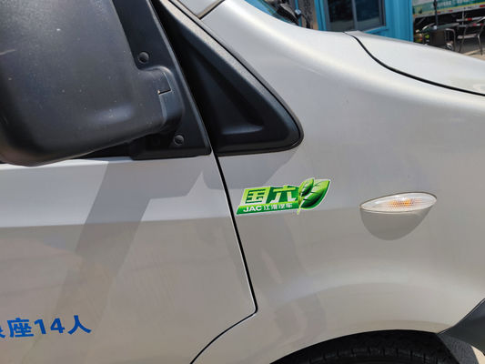 Gebrauchter JAC Minibus mit 14 Sitzen, gebrauchter Personentransporter mit Euro-6-Emissionsnorm und 3570 mm Radstand