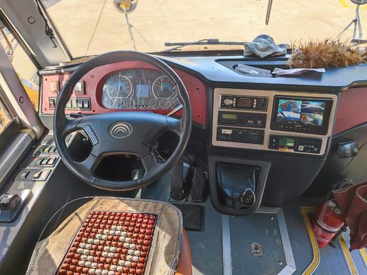 34-Sitzer gebrauchter Schulbus Dieselkraftstoff mit V6-Motor