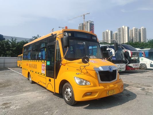 ShenLong Gebraucht-Schulbusse 36 Sitzplätze LHD Lenkposition Dieselkraftstoff Typ