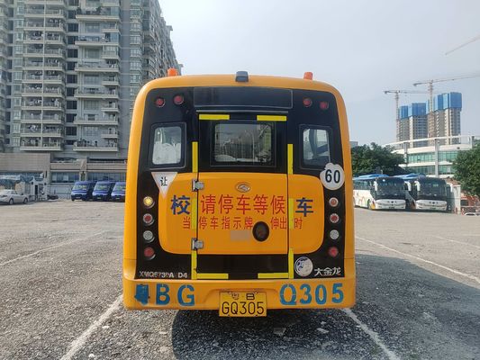 King Long 32-Sitzer Bus Gebraucht Schulbus Gelb Diesel Kraftstoff Typ