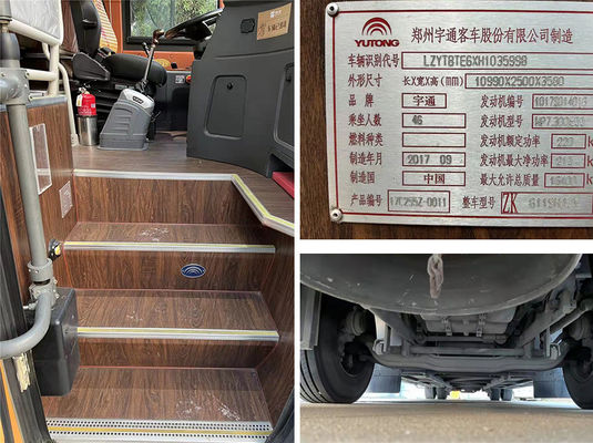 2017 Yutong 46 Sitzplätze Gebraucht Luxuswagen Euro 5 Linkslenker Diesel