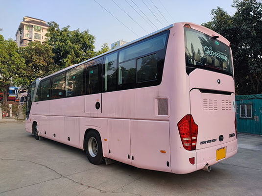 Luxuriöser rosa gebraucht Yutong Busse Euro 5 LHD Gebraucht Diesel Shuttle Bus zum Verkauf