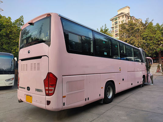 Luxuriöser rosa gebraucht Yutong Busse Euro 5 LHD Gebraucht Diesel Shuttle Bus zum Verkauf