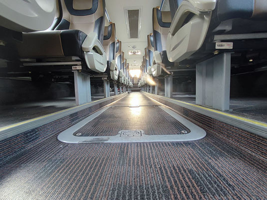 Luxuriöse rosa gebrauchte Busse Euro 5 LHD Gebraucht Diesel Shuttle Bus zum Verkauf