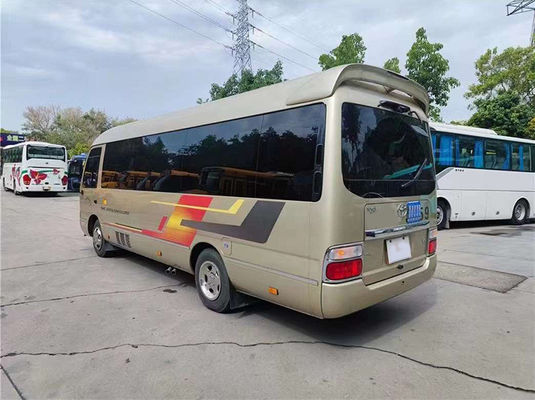 11-Sitzer Second-Hand Toyota Coaster Minibus mit Handgetriebe