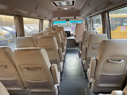 Golden Dragon Diesel zweiter Hand Bus, gebraucht 15 Fahrgastwagen ISO Standard