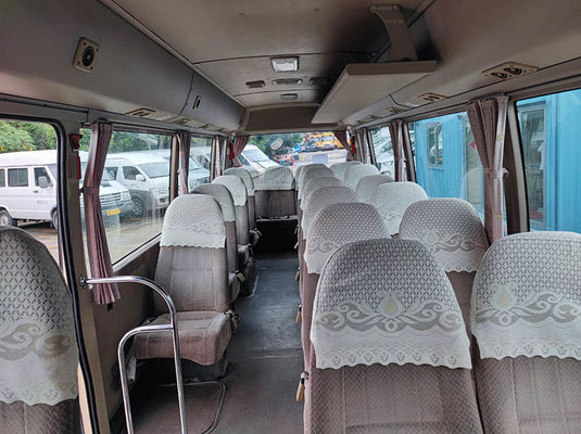 Benzinverwendeter Achterbahnbus mit 23 Sitzplätzen Vorbesitz Bus ISO genehmigt