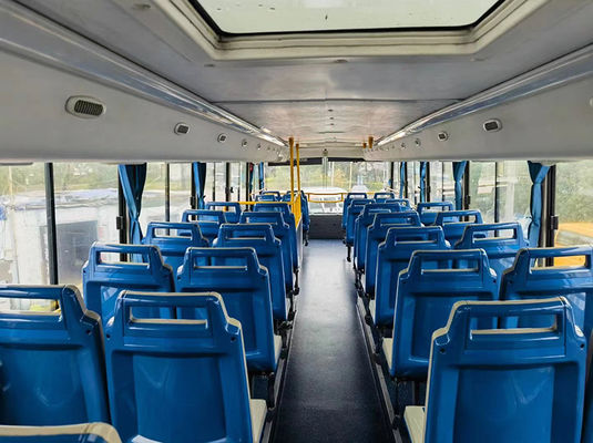 Yucai Diesel Gebrauchtpassagierbus 72 Sitzplätze Manueller Gebraucht-Doppeldeckerbus