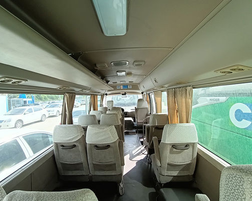 Toyota Gebrauchtbahnbus Euro 3 Emissionsstandard mit LHD-Lenkposition Benzinmotor