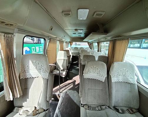Toyota Gebrauchtbahnbus Euro 3 Emissionsstandard mit LHD-Lenkposition Benzinmotor