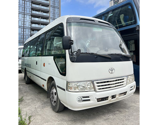 Toyota Gebrauchtbahnbus Euro 3 Emissionsstandard mit LHD-Lenkposition Benzinmotor