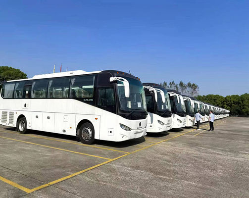 Gebrauchtbus mit 8300ml Platz ShenLong 10m 36 Seater SLK6102 RHD CNG Bus