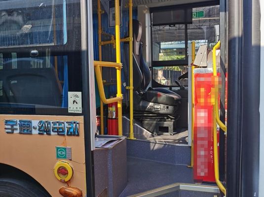 Yutong Electric Transit Bus 69 km/h Vorbesitz Stadtbus mit Linkshänder