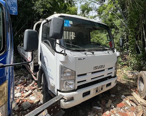 Isuzu verwendet Cargo Truck mit 2 Türen Dieselmotor LKW Leichtwagen LKW