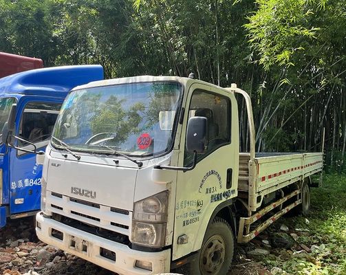 Isuzu verwendet Cargo Truck mit 2 Türen Dieselmotor LKW Leichtwagen LKW