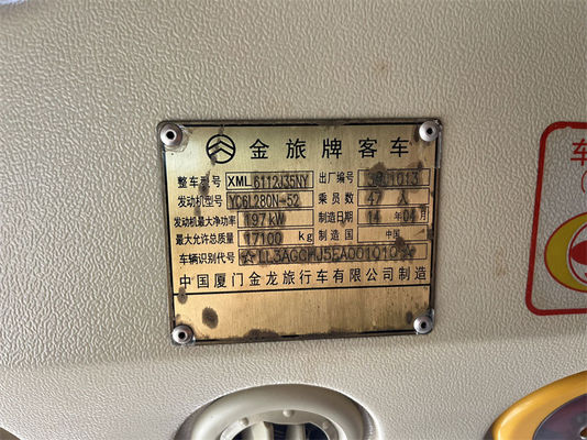 Gebrauchtbusse Gebrauchtbusse mit GOLDEN DRAGON Busse 47 Plätze Dieselkraftstoff Typ