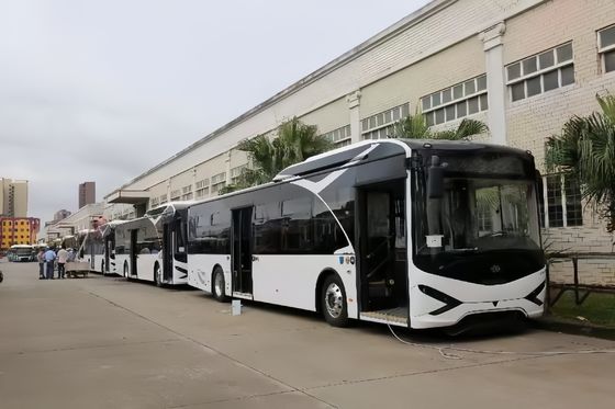 Neuer EV-Stadtbus Zonson 12m Citybus LHD-Bus für China 12m Stadtbus 30 Sitze