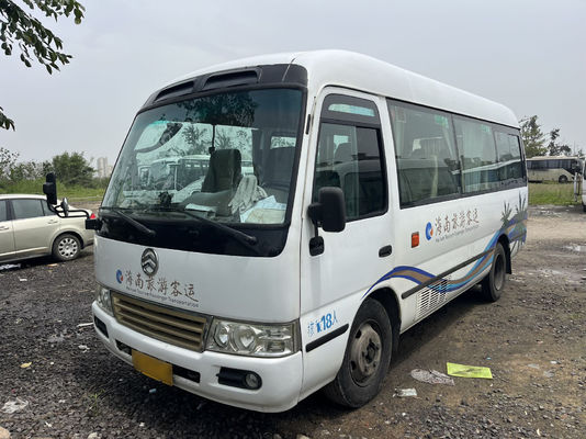 18-Sitzer Diesel-Gebrauchtwagenbus mit 180.000 Kilometern Laufleistung und 1 Tür Golden Dragon