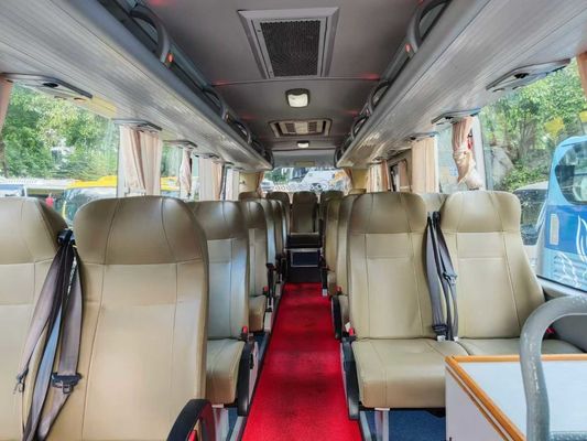 28-Sitzer Gebrauchtwagenbus mit Yuchai 200PS Motor und einer Höchstgeschwindigkeit von 100 km/h