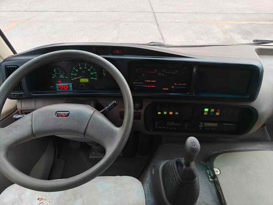 19 Sitze Yuchai 115PS National IV King Long Gebrauchter Bus für max. Geschwindigkeit 100 km/h