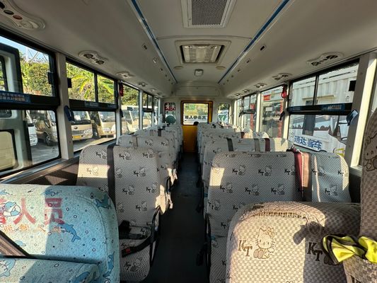 Gebrauchter Schulbus mit 36 Sitzen, Gelber Dieselmotor, Linkslenker ZK6669DX7