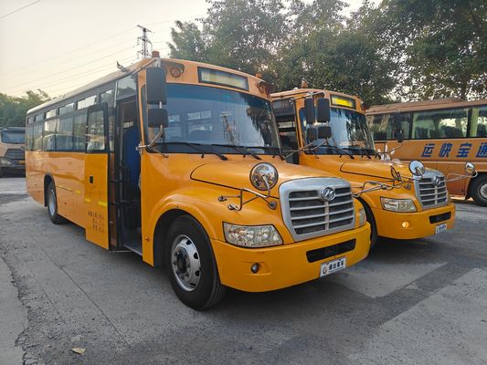 56 Sitzplätze Dieselmotor LHD KLQ6106XQE4 Gebraucht Schulbus mit YC6J200-42 Motor