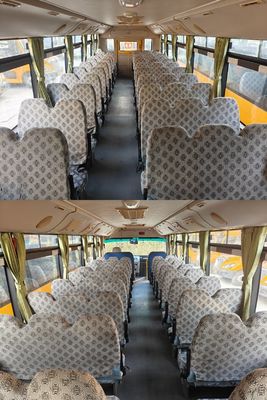 56 Sitzplätze Dieselmotor LHD KLQ6106XQE4 Uesd Schulbus Made in China