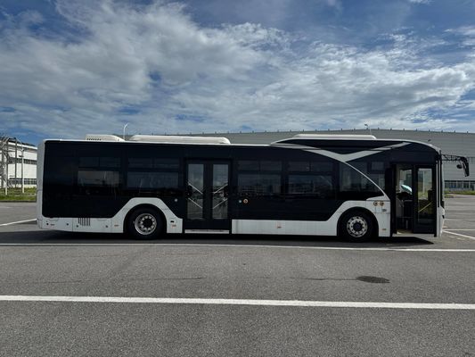 12m Elektrischer Zonson-Bus mit 31 Sitzen, LHD, Stadtbus mit 2 Fahrgasttüren und 30 Sitzen