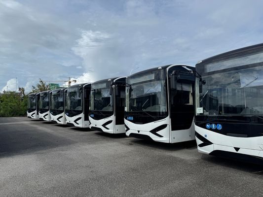 Neuer elektrischer Zonson New Energy 31-Sitzer LHD China-Bus Stadtbus neuer Elektrobus zum Verkauf öffentlicher Verkehr Bus 12m Stadtbus 30 Sitze
