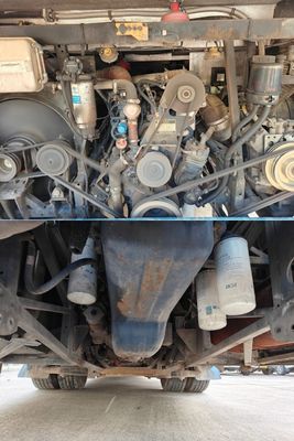 57-59 Sitzplätze Linkslenkung Gebrauchtpassagierbus WP10.336N Motor Modell 336 Max-Pferdestärke