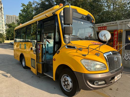 36-Sitzer Dieselmotor Gebraucht-Schulbus für Kinder in China ist robust und langlebig
