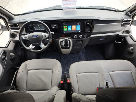 Gebrauchter 14-Sitzer Minibus Diesel Jiangling Transit CN-4 Van mit 145 km/h Höchstgeschwindigkeit