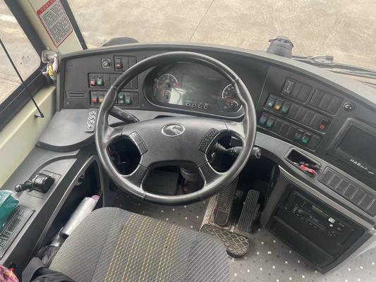 48-Sitzer purer elektrischer KING LONG weißer Gebrauchtbus mit hinteren Gleisen 1860 und vorderen Gleisen 2054