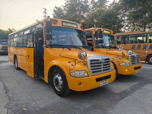 56 hochwertige, gebrauchte, dieselbetriebene, gelbe Schulbusse