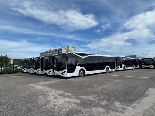 30-Sitzer brandneuer Gebraucht-Stadtbus 12-Meter rein elektrischer Zonson