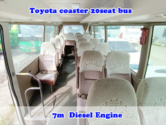 Gebraucht Coaster Bus toyota mit Handgetriebe und Dieselkraftstoff Typ 23seater LHD Minibus