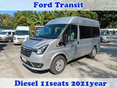 Gebrauchtwagen Ford TRANSIT11seats Geschäftsfahrzeug LHD 140 PS Dieselmotor- Motorleistung 103kw